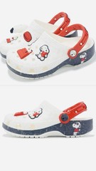New Crocs x Peanuts Classic Clog K Snoopy Kids Sandal 211125-90H Size 12 C