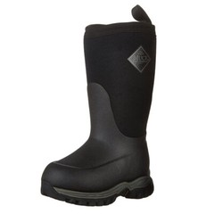 MUCK BOOT Kid’s Rugged II Durable Insulated Waterproof Winter Boots, RG2-001-BLK