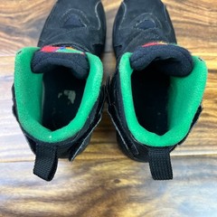 Nike Air Jordan 8 Retro Tinker Air Raid Toddler Size 11.5C Black Sneakers 305369