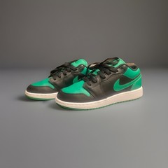 Jordan Air Jordan 1 Low GS „Lucky Green“ Green/Black/White 4Y