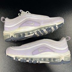 Nike Air Max 97 GS White Violet Frost 921522-114 Size 4Y No Box