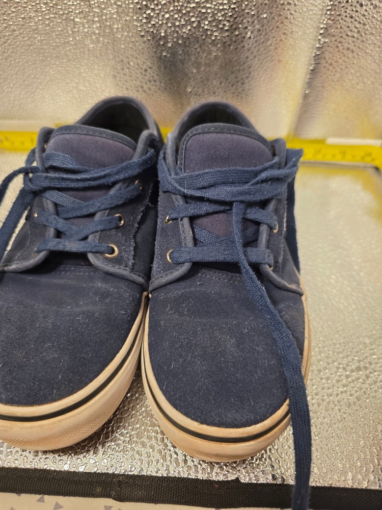 VANS Chukka 4Y Grey Preowned Palm Tree Low Canvas Skateboarding Shoes
