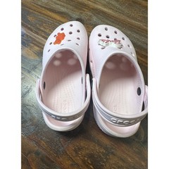 Crocs Kids Classic Clogs Pastel Pink Barbie Gummy Bear Jibbitz Charm Child C13
