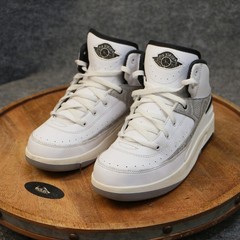 Nike Air Jordan 2 Retro Python PS Size 3Y White Fire Red Black Sail DQ8564-102