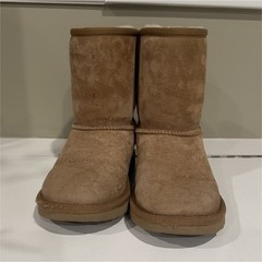UGG 1017703K Shearling Style Brown Mid-Calf Boots Kids US 3 UK 2 EU 35