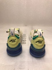 Nike Air Max 270 “Light Lemon Twist”, White/Royal – FN6981-100 – Youth Size: 2Y