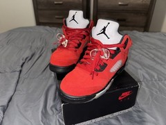 Air Jordan 5 Retro (GS) 440888 600 Varsity Red/Black-White New (GS) Size 4Y