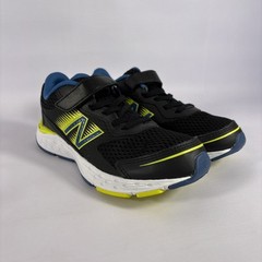 New Balance Bungee Boy’s Size 3 Medium Running Shoes Lace Up Slip On NEW