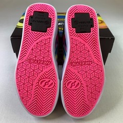 Heelys Pro 20 Prints Sneakers Black Pink Lace-Up Skate Shoes Womens Sz 5 Youth 4