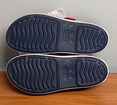 Kids‘ Crocband™ Cruiser Sandal Red/Navy Size 3 NWT