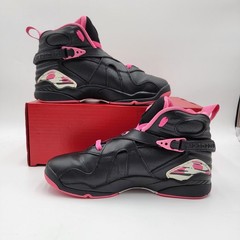 Nike Air Jordan 8 Retro GS ‚Pinksicle‘ Sz 7Y-Womens Sz 8.5 580528-006 (409)