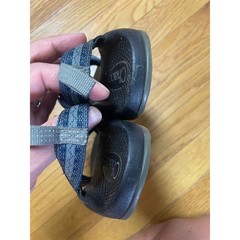 Chaco Kids Z1 Ecotread Blue Grey Patterned Strappy Sport Sandals J105501