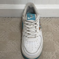 Nike Air Force 1 Space Jam Low Top Bugs & Lola Bunny 7Y DM3353-100