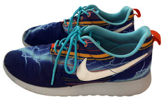 Nike Roshe One Lightning Blue Running Shoes Youth Size 7Y Women’s 8.5 677782-401