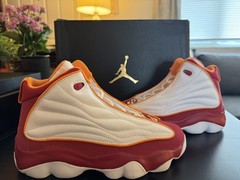 Kid’s Sneakers Jordan Pro Strong (GS) Cardinal Red Size 6Y/7.5W Brand New OG BOX