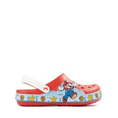Super Mario Bros. Crocs Classic Lights Clog – Little Kid / Big Kid – Red