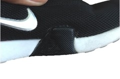 Nike Black White Silver Slip On Sneaker Shoes Small Kid Size *See Description*