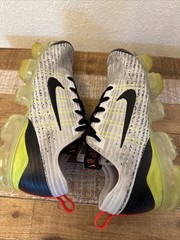 Nike Air Vapormax FlyKnit 3 – White Black Volt BQ5238 100 Size 6Y