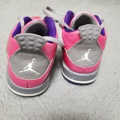 NIKE AIR JORDAN 4 RETRO OG PINK FOIL 13C AUTHENTIC VTG BARBIE 487724-607