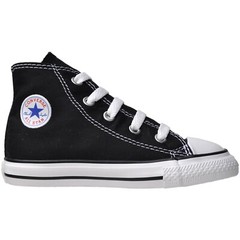 Converse EU 22 UK 6 Chucks Chuck Taylor All Star Kids Black Black Trainers