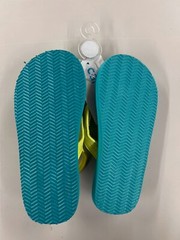 Carter’s Jerome Teal Dinosaur Flip-Flop Sandals Kid’s Size 9/10 NWT