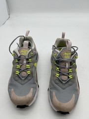 Nike Air Max 270 React GS Sneakers Youth Size 7Y Gray Green BQ0103-102