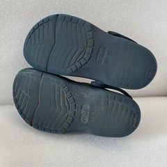 Crocs Iconic Comfort Classic Clogs Slip on Sandals Kids Size C 12 Children Blue