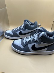 Nike Court Borough Mid GS ‚Cool Grey Anthracite‘ 839977-009 New 6.5y Damage Box