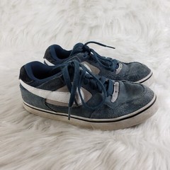 NIKE ‚Paul Rodriguez 2.5‘ Blue Suede Casual Shoes Youth Size US 3Y EUR 35