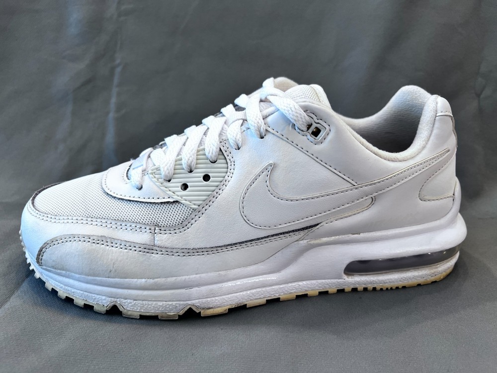 Nike Air Max Wright Low Trainers Triple White GS 7Y / Women 8~8.5