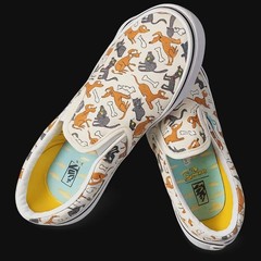 Off the Wall: Simpson Itchy & Scratchy Vans. Size 7 Juniors