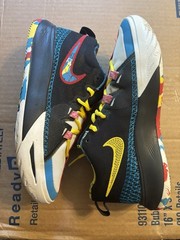 Nike Kyrie Flytrap 6 SE GS Kids Black Multicolor Basketball Shoes 6Y
