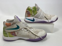 Nike Kyrie 2 GS Easter 826673–105 White Jade Lilac Sneakers Shoe 6Y Women’s 7.5