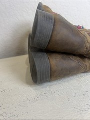 Ariat Kids Quickdraw VentTEK Western Boot Distressed Brown Serape Aztec size 1.5