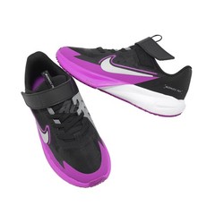 Nike Sonic Fly PS Black Metallic Silver Purple Kids Preschool Running FZ0016-004