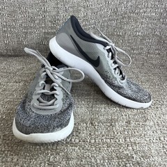 Nike Flex Contact Shoes Grey Size 6Y Gray/Black Sneakers 917932 008