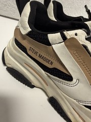 Steve Madden JPossession Kids 3M Chunky Sneakers Black Tan
