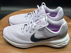 Nike Revolution 6 Big Kids Size 5.5Y Running Shoes Gray Silver DD1096 500 New