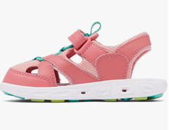Columbia Children’s Techsun Wave Sandal, Wild Salmon/Voltage, Size 13