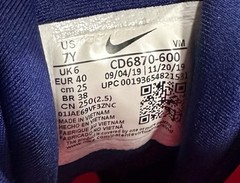 Nike 7 Y Youth Air Max 270 React CD6870-600 Running Shoes Women’s 8.5 Multi Neon
