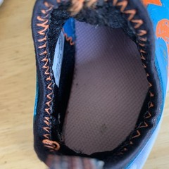 Nike Flex Runner 2 LIL PSV Blue Orange Kids Preschool Running Shoes Size 5C