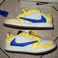 Jordan 1 Retro Low OG SP Travis Scott Canary DZ5909-700 Men’s Size 13.5