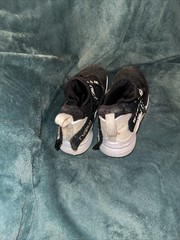 NIKE WTNS SFG Hook Loop Close SUEDE US 7Y UK 6 EUR 40 25 cm Black White Sneakers