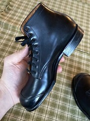 Vtg NWT Kali-Sten-iks SCUFF PROOF ALLENITE Youth Kid Children’s Heal Boots Shoes