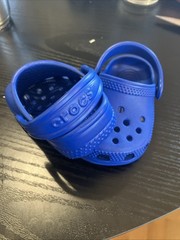 Crocs Littles Classic Clogs – Cerulean Blue (11441-4KZ) Toddler C2/C3 Shoes NWT
