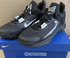 ⚡️Nike Giannis Immortality 2 GS Holographic Black/Wolf Grey (Sz 7Y) DQ1943003