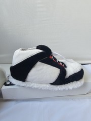 Wonder Nation Boys‘ Sneaker-Style Slippers – Plush Black & White – NWT – Various