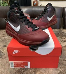 Nike Lebron VII 7 QS Retro Christmas Red Black CU5133600 Mens Size 6 Womens 7.5