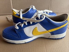 Nike Dunk Low (GS) Kid’s Style Blue & Yellow Size 7Y EUR 40 UK 6