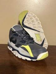 Size 7Y (GS) – Nike Air Trainer SC Mid Dark Grey Navy Volt
